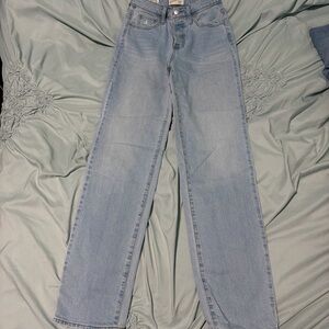 Universal Thread Sky Blue Wide Leg Jeans